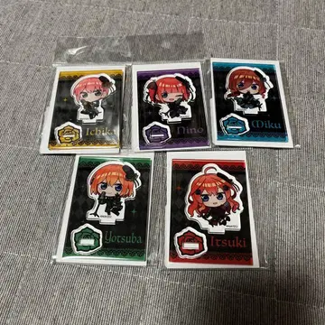 5등분의 신부 미니 아크릴 스탠드 5종 세트