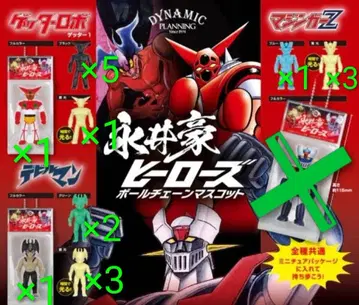 나가이 고 히어로즈 볼 체인 마스코트