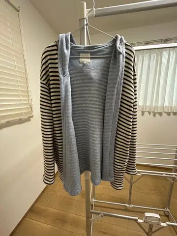 쿠미쿄쿠 빅 사이즈 6 후드 부착 코트