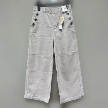 미사용 새상품 ESSEME 미실루엣 팬츠 코듀로이 아이보리 사이즈 M