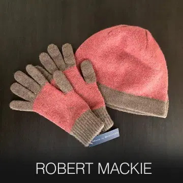 ROBERT MACKIE 장갑과 모자 세트