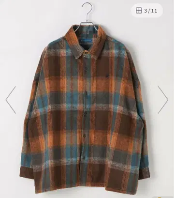 [ BEVERLY HILLS POLO CLUB ] 샤기 체크 셔츠