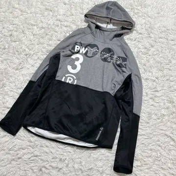 [ c6598 ] Reebok 후드티 그레이 블랙 긴팔