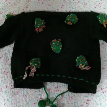 핑크하우스 PINK HOUSE 크리스마스 트리 가디건