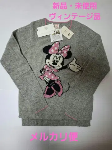 [ 유니클로 ] 초레어! 미사용 여성용 디즈니 미니 스웨터