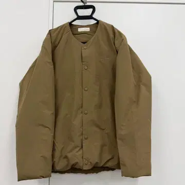 로고스 logos 노카라 자켓 카키 L 사이즈