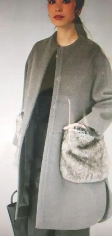 다가오는 계절에 IENA LA BOUCLE 도킹 노카라 코트