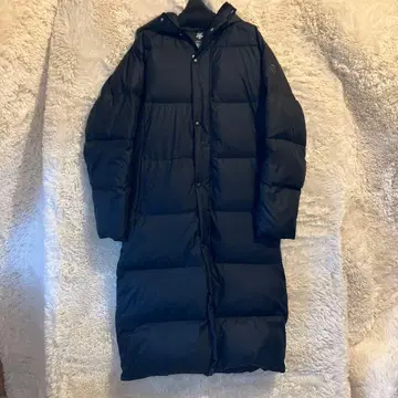 데상트 롱 기장 벤치 코트 남성용 M