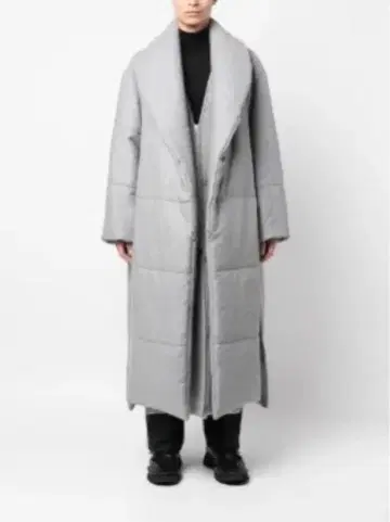 Hed Mayner LAPEL COAT 라펠 퍼 롱 코트