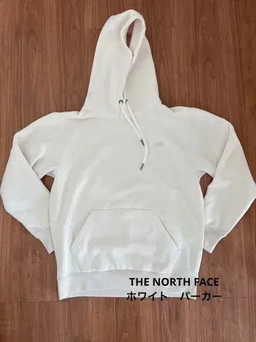 THE NORTH FACE 화이트 후드티 XS