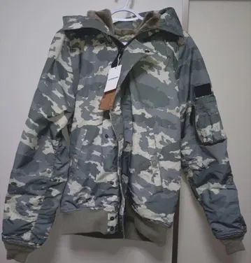 택 포함 AVIREX 플라이트 자켓 카모플라주 2XL