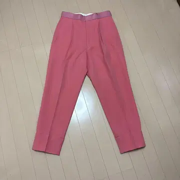 Drawer 턱 팬츠 핑크