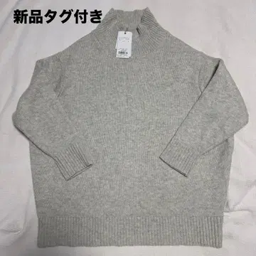 [택 포함 새상품] ungrid 하이넥 와이드 볼륨 니트 F 사이즈