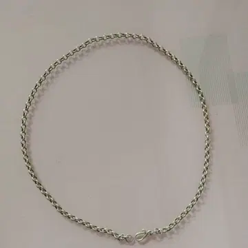 925 순은 핸드메이드 체인 목걸이 남성용 액세서리