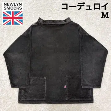 NEWLYN SMOCKS 피셔맨 코듀로이 스모크 M 올리브