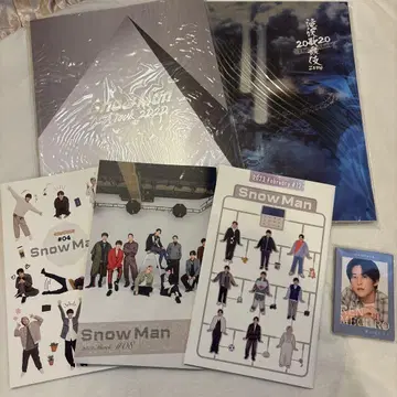 Snow Man 달력 가이드북 세트 팜플렛 등 묶음 판매