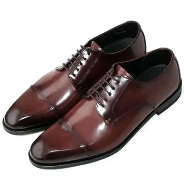 거의 미사용 REGAL 스트레이트 팁 브라운 비즈니스 드레스 신발