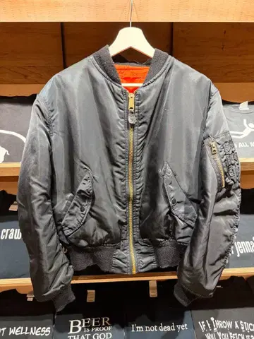 90s 알파 Ma-1 USA제 IDEAL 짧은 기장 박스