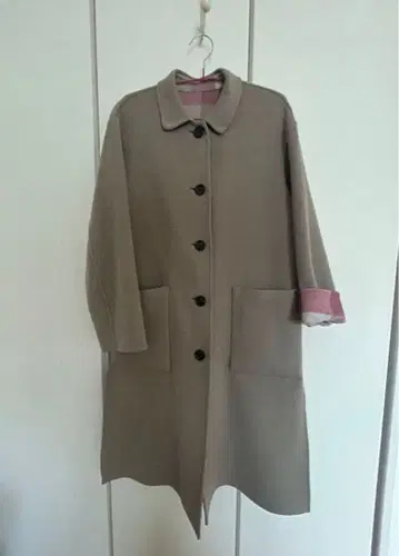 블루 레이블 스탠드 칼라 코트 38호