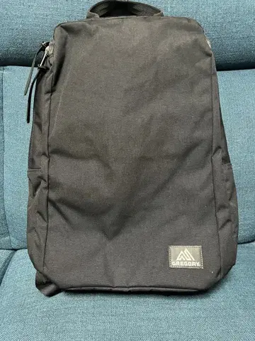 GREGORY 블랙 솔리드 커버 데이