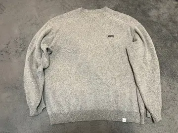 COVERBACK 그레이 니트 스웨터