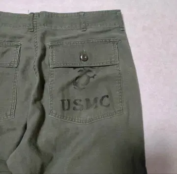 usarmy 베이커 팬츠 72년 회계 usmc OG-107 빈티지