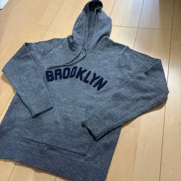 MIND BLOW 그레이 후드티 M