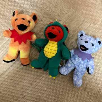 그레이트풀 데드베어 봉제 인형 세트