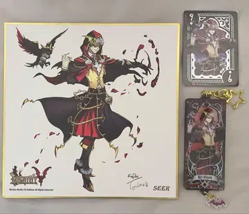 제5인격 점쟁이 일라이 색지 아크릴 키링 카드놀이 카드 세트