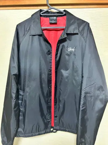 HUF 나일론 자켓 S 블랙