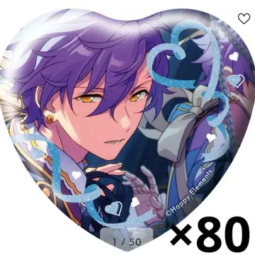 화이트데이 하트 캔뱃지 오토카리 아도니스 80개