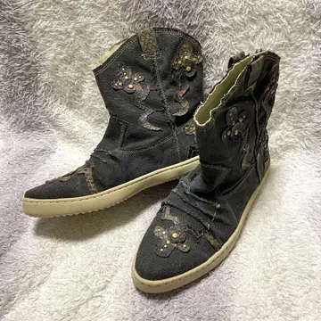 sA85 Paris Blues/하이컷 디자인/개성있는 빈티지 신발