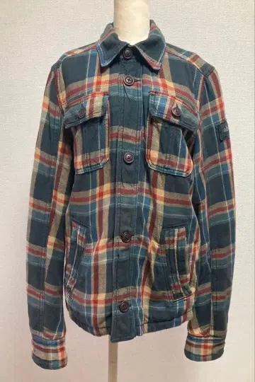 abercrombie 체크 무늬 자켓