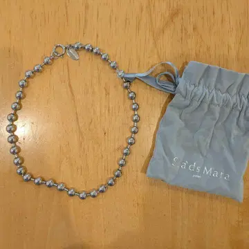 SeadsMara 실버 볼 체인 목걸이