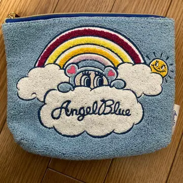 [ ANGEL BLUE x ITS'DEMO ] 사가라 자수 파우치
