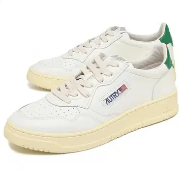 [ 정가 3.3만 ] AUTRY 메달리스트 빈티지 스타일 가죽 스니커즈