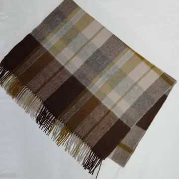 울 100% 대형 스톨 사만사 모스모스 브라운