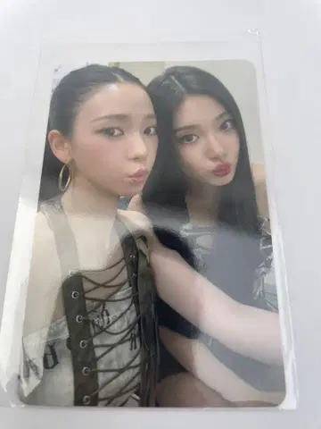 aespa LIVE CD 혜택 11/9 A상 트레이딩 카드 카리나 닝닝