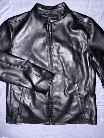 나노 유니버스 블랙 가죽 싱글 라이더