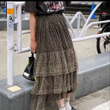 차오패닉 튤 프릴 캉캉 스커트