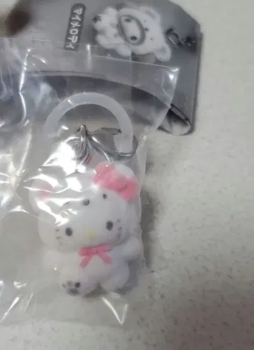 메지루시 액세서리 산리오 캐릭터즈 포근포근 스노우 헬로키티 1개