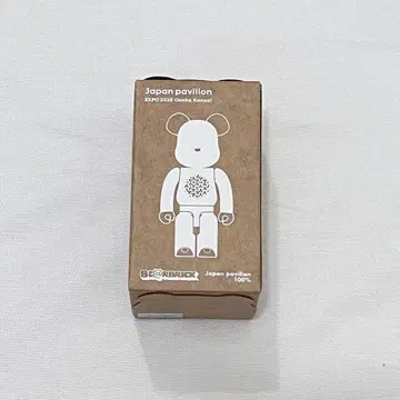 오사카 간사이 만박 일본관 x 베어브릭 BE@RBRICK 100%