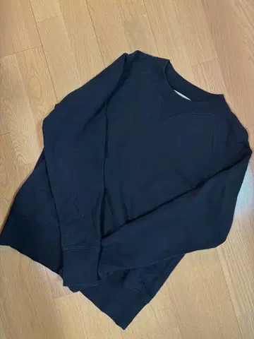 MHL x 루프 휠러 블랙 맨투맨 M 사이즈