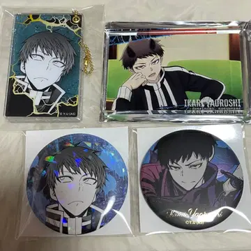 도원암귀 야오로시 이테루 슬라이드 아크릴 홀로그램 캔뱃지