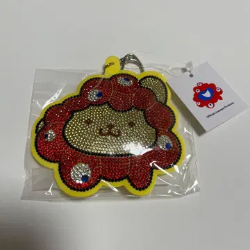 오사카 엑스포 먁먁 폼폼푸딩 가죽 키링