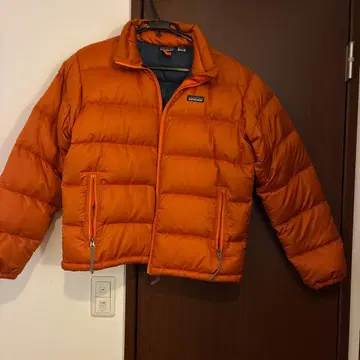Patagonia 오렌지 다운 자켓 S
