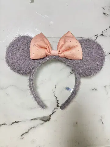 미니 귀 스타일 머리띠 그레이