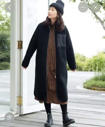 써니클라우드 칠흑의 보아 코트 MP사이즈