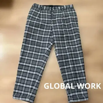 GLOBAL WORK 기모 턱 팬츠