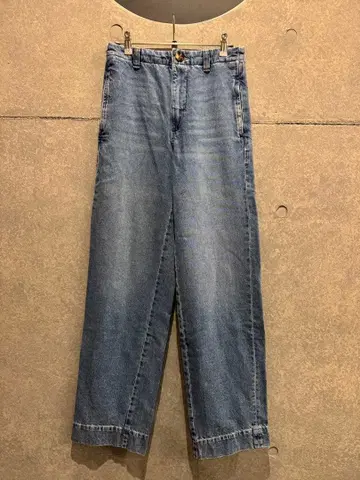 미사용 새상품 [ ZARA ] 자라 와이드 데님 팬츠 34